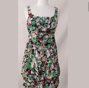 Moulinette Soeurs Anthropologie Floral Dress Sz 2